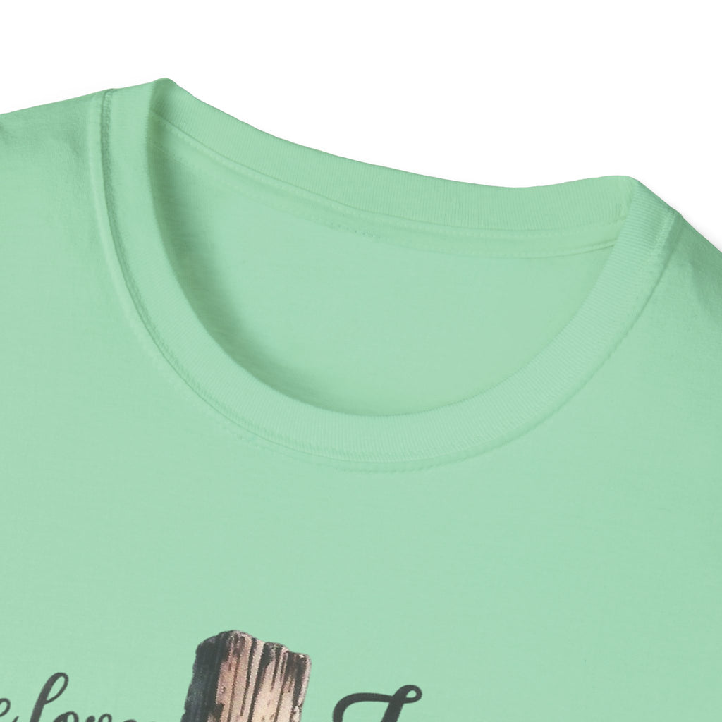 Jesus and America T-Shirt - 'She Loves Jesus and America Too' Patriotic Christian Tee