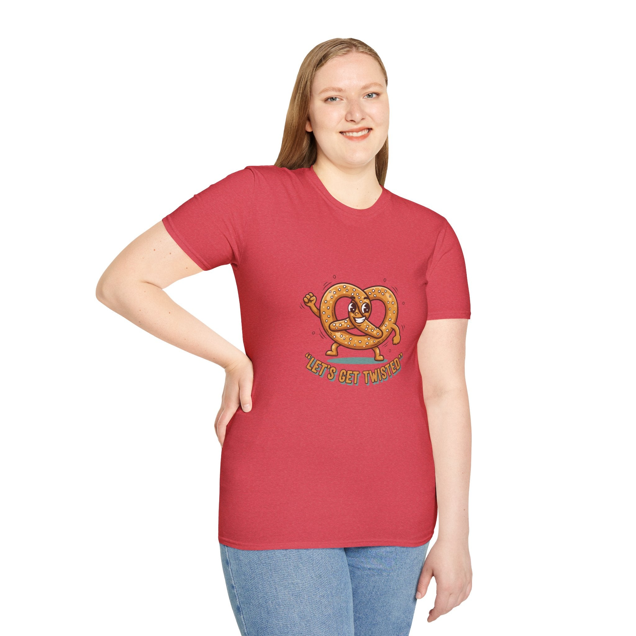 Let’s Get Twisted Pretzel T-Shirt — Funny Snack Lover Tee