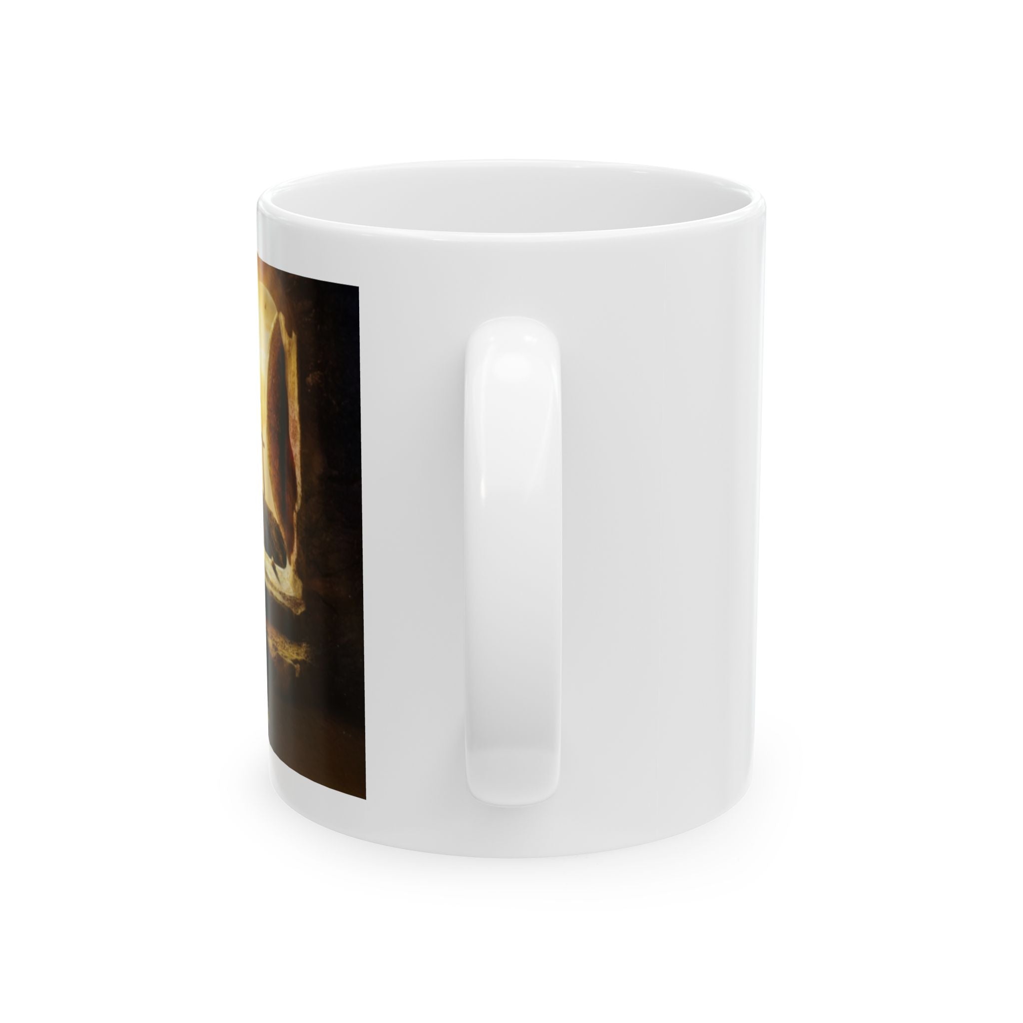 He Is Risen Indeed Ceramic Mug — Easter Religious Coffee Cup (11oz, 15oz)