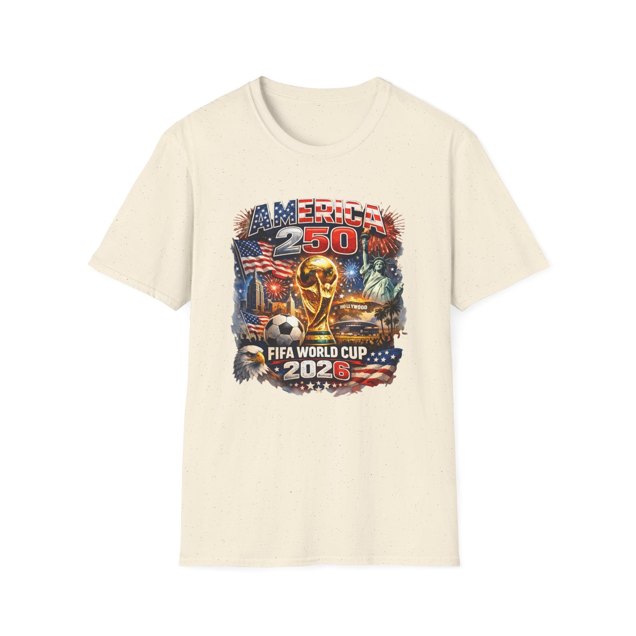 T-Shirt FIFA — America 250 World Cup 2026 Patriotic Soccer Celebration