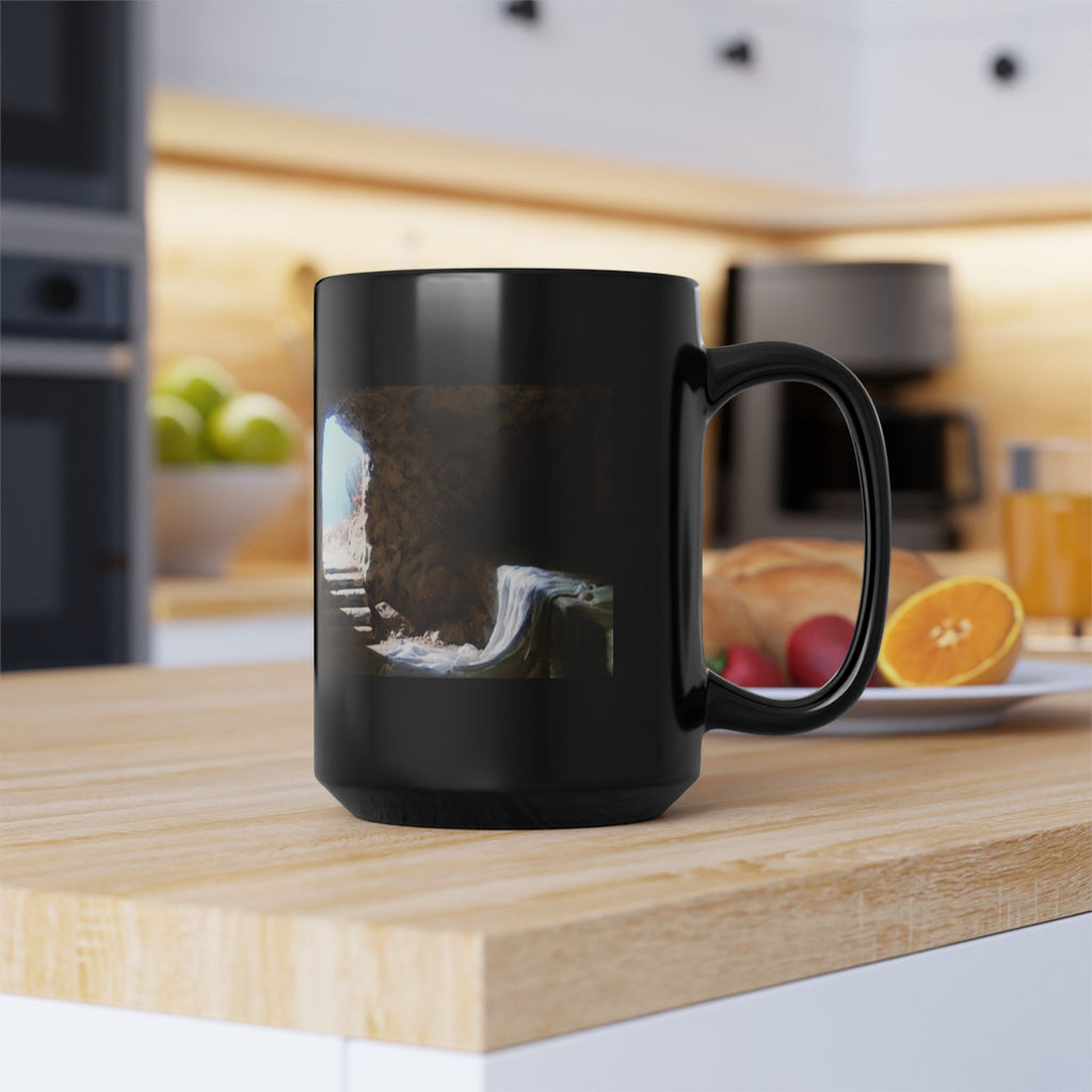He Did All This for Me Black Mug — Resurrection Garden 11oz/15oz