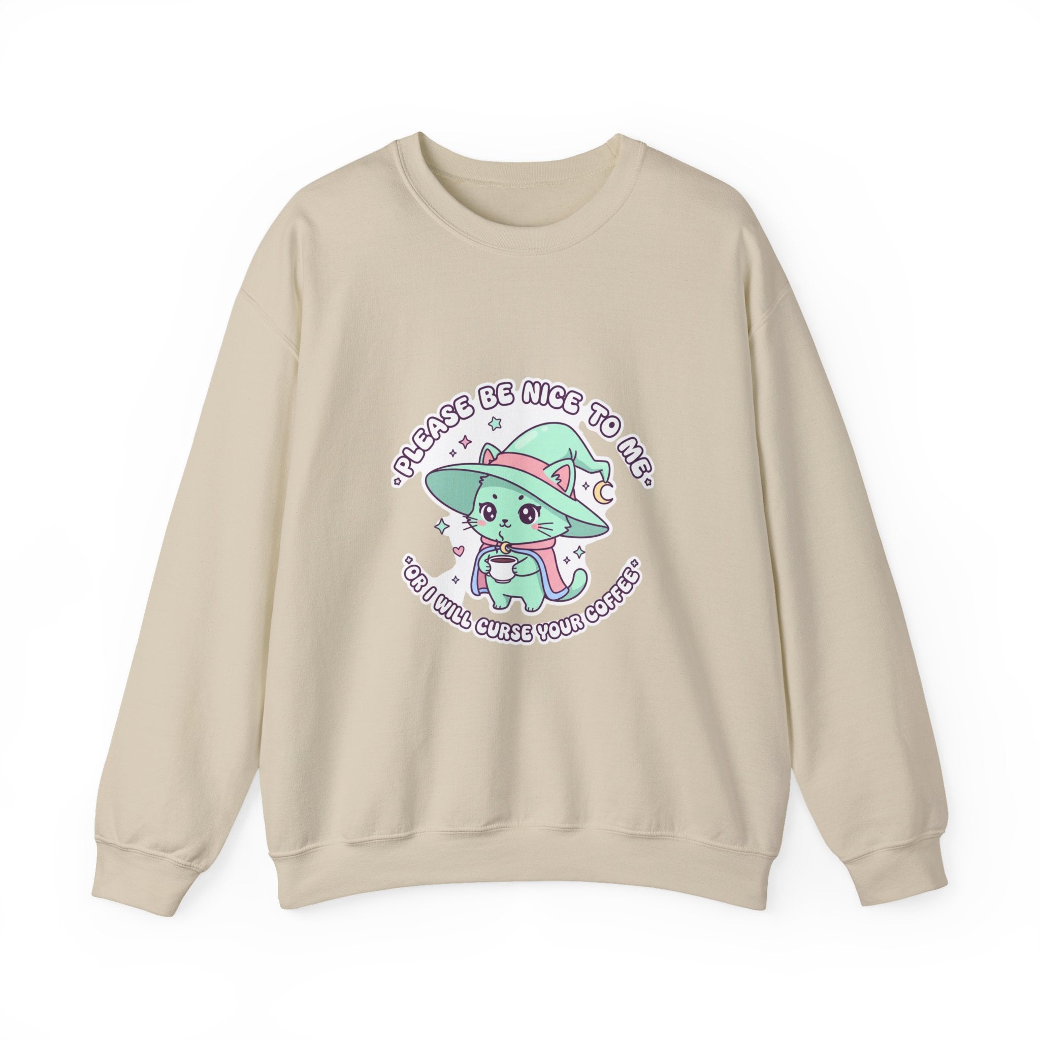 Please Be Nice To Me Sweatshirt | Soft Threat kawaii menacing pastel