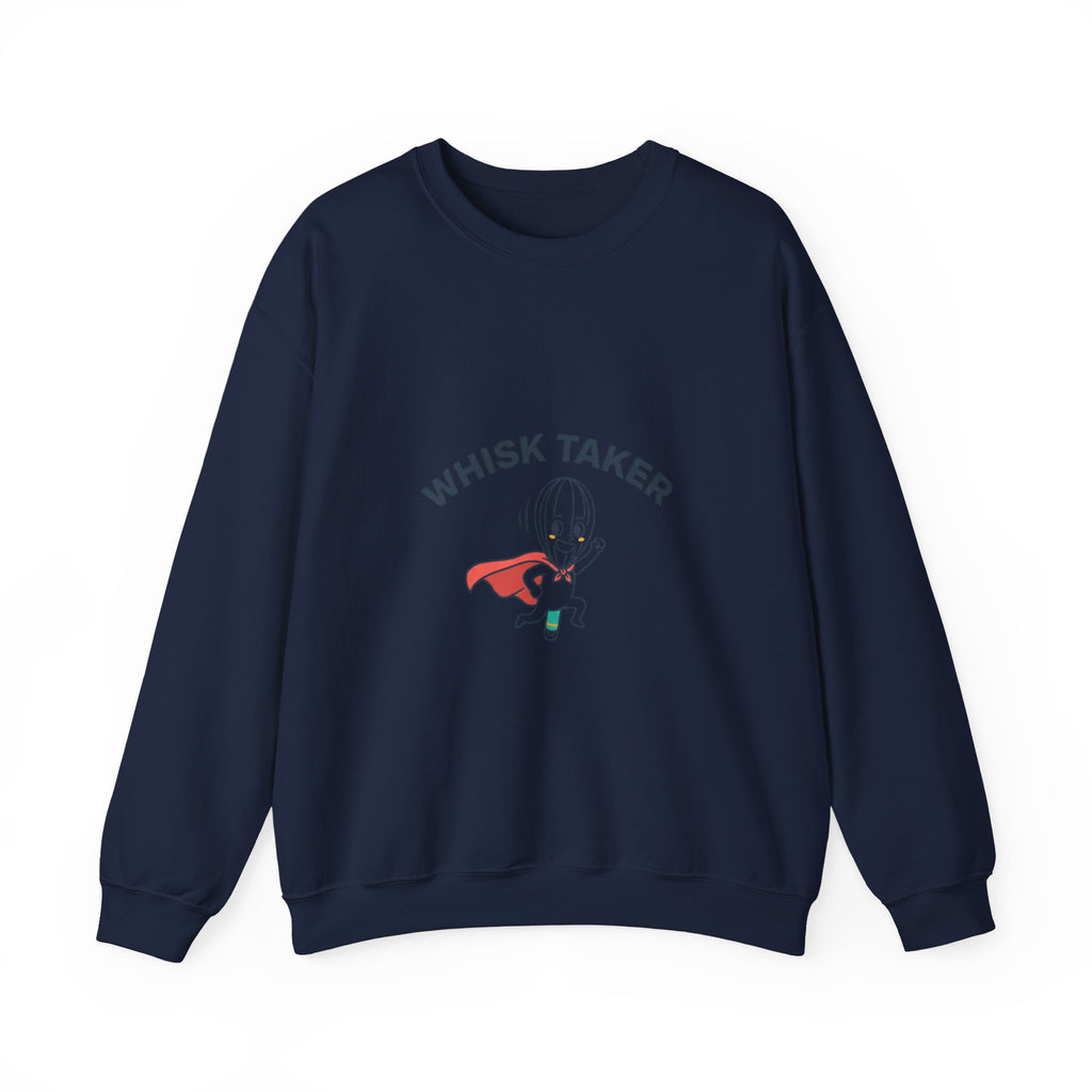 Whisk Taker Sweatshirt | kitchen pun, cooking humor