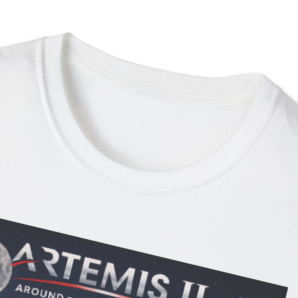 Artemis II Moon Mission T-Shirt — April 1, 2026 Rocket Launch Tee