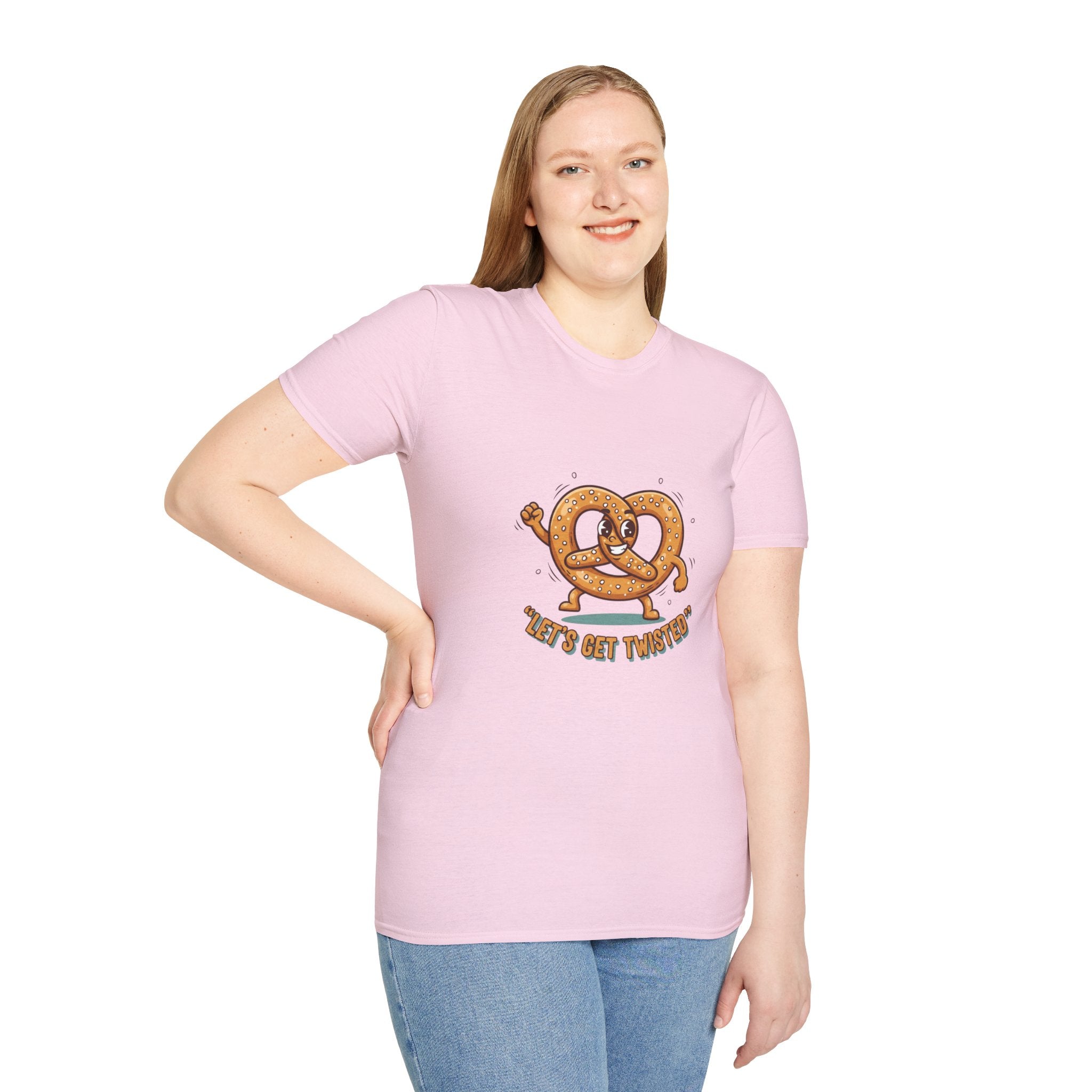 Let’s Get Twisted Pretzel T-Shirt — Funny Snack Lover Tee