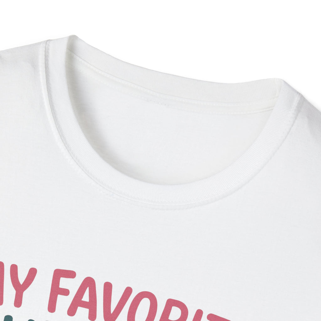 Gymnast Mom T‑Shirt — "My Favorite Gymnast Calls Me Mom" Cute Athletic Mom Tee