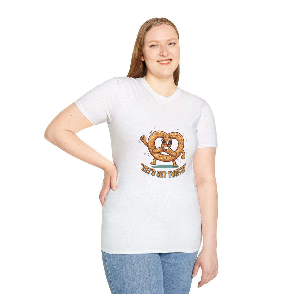 Let’s Get Twisted Pretzel T-Shirt — Funny Snack Lover Tee