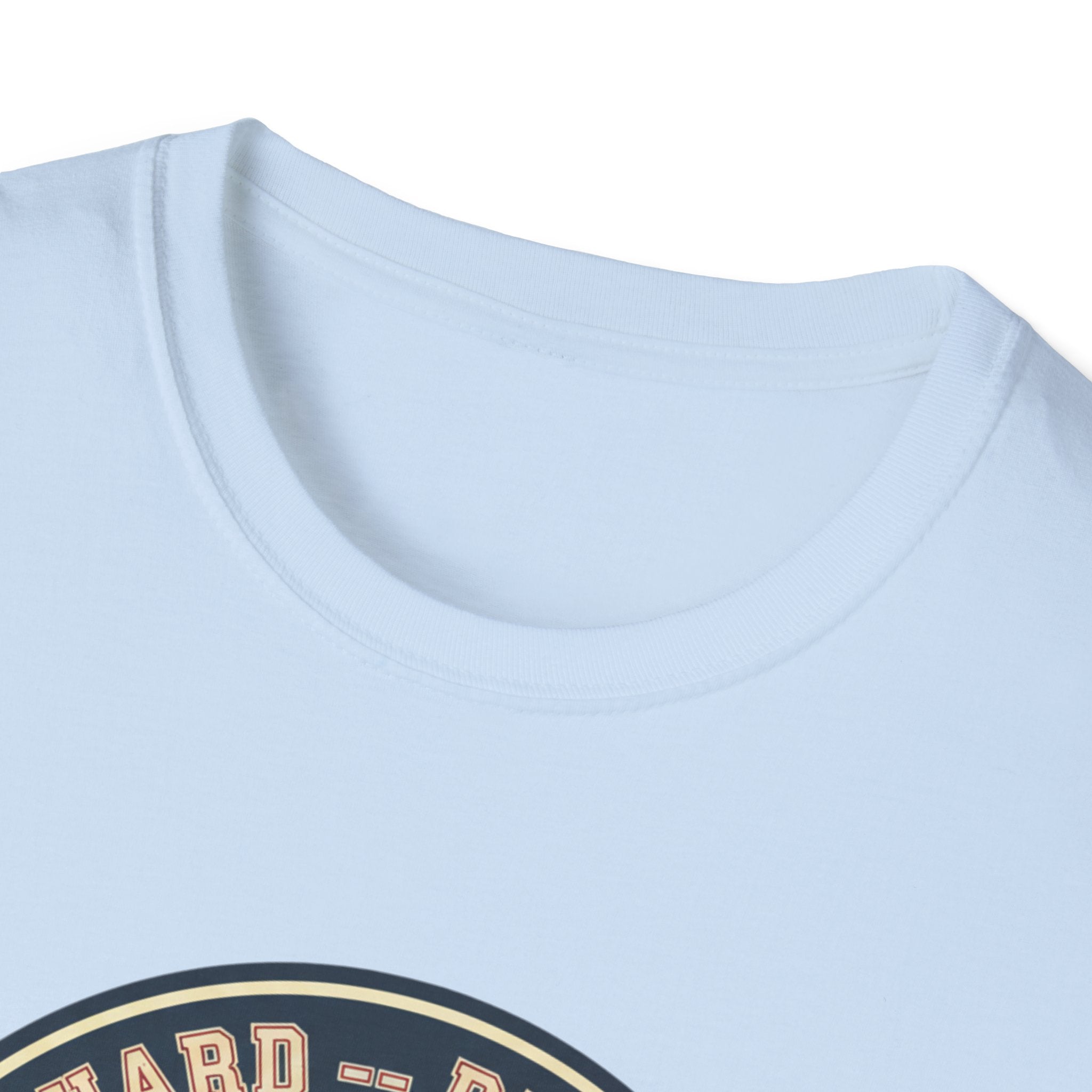 Baseball Tee — “Hit Hard • Run Fast • Turn Left” Vintage Softball Graphic Shirt