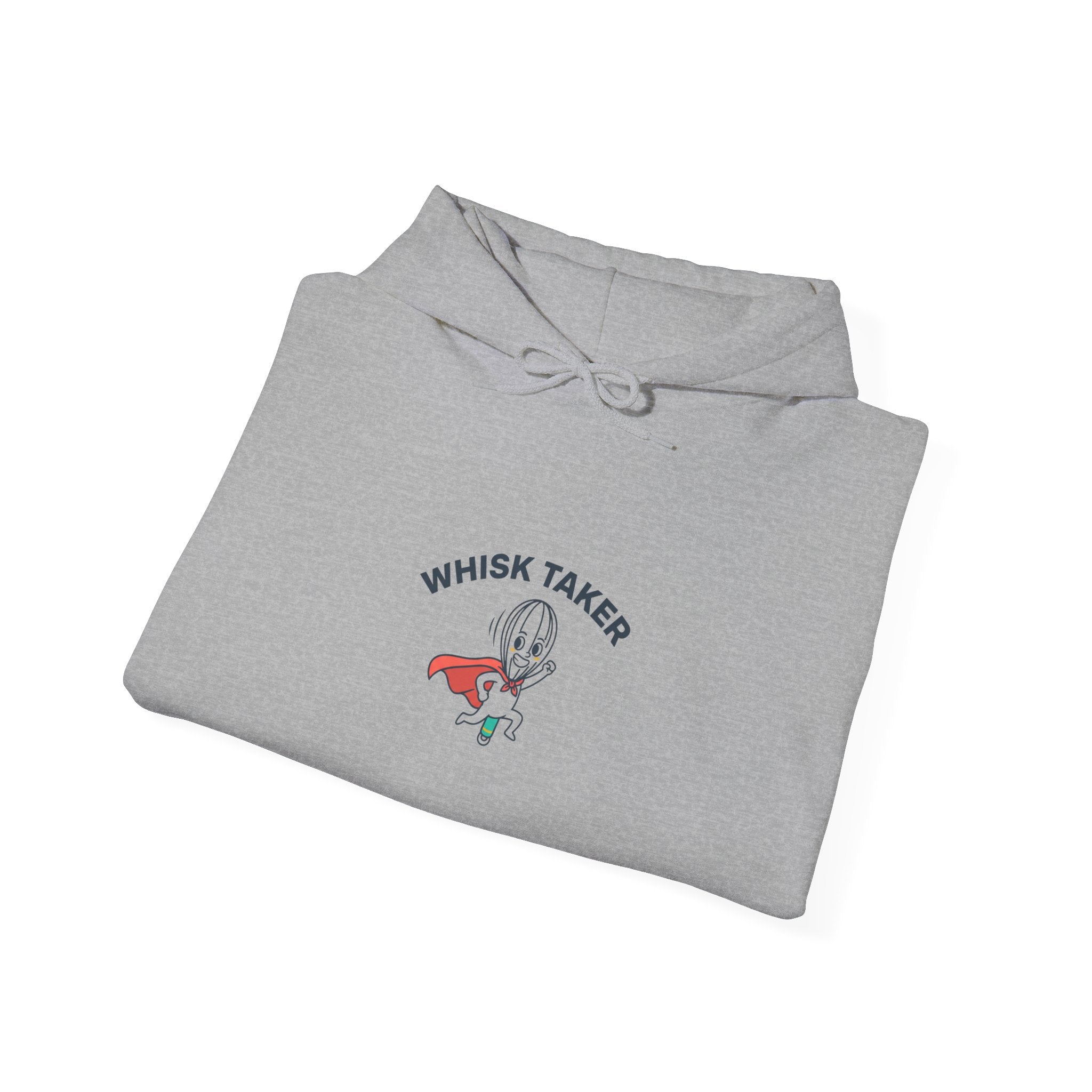 Whisk Taker Hoodie | kitchen pun minimalism, cooking humor