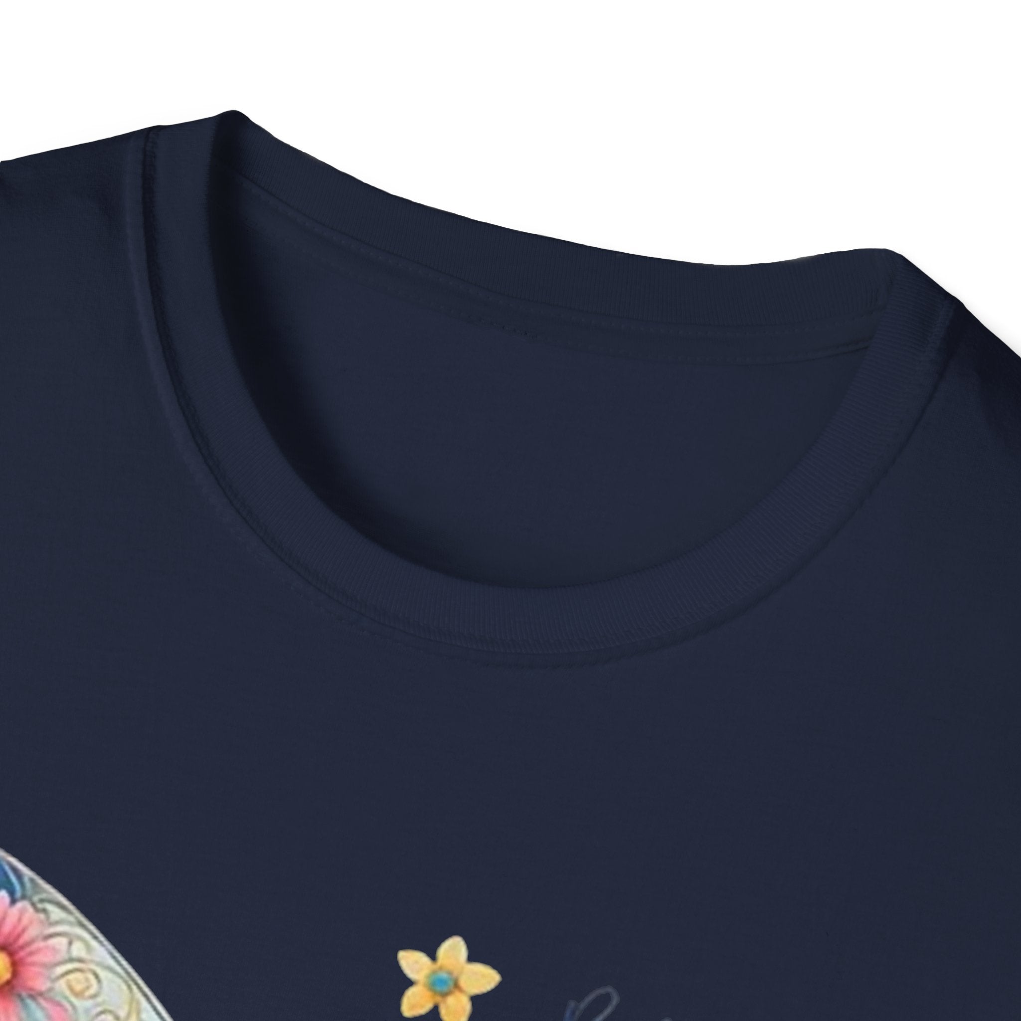 Butterfly Faith T-Shirt — "I am loved by God and held by Jesus and the Spirit" Christian Tee