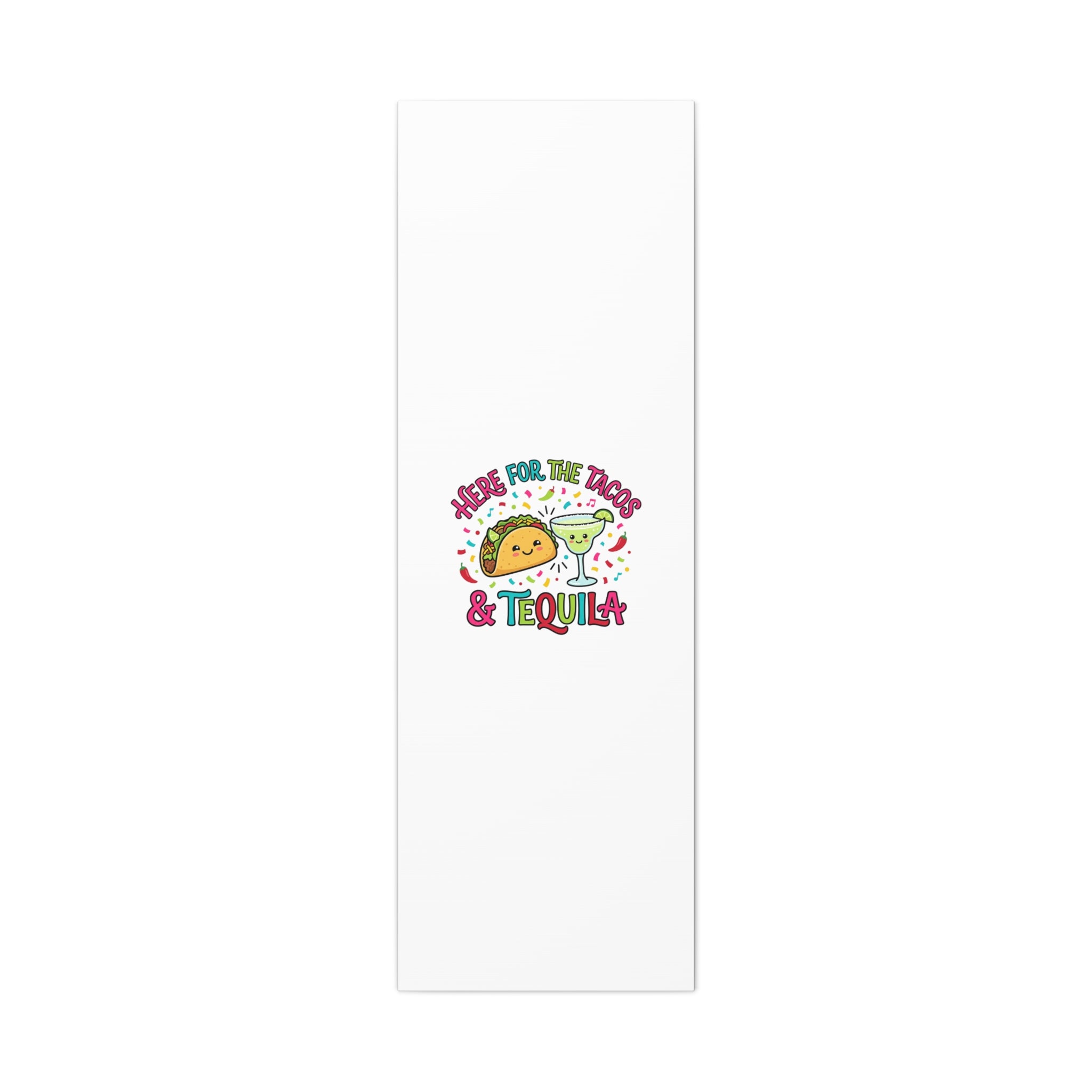 Here for the Tacos & Tequila Canvas | Cinco de Mayo fiesta decor