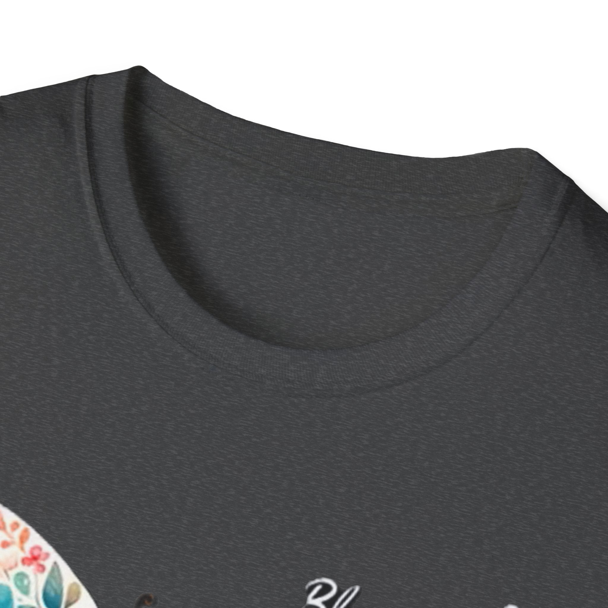 Faith Butterfly T-Shirt — "Blessed by God, Loved by Jesus, Led by the Spirit" Christian Floral Tee