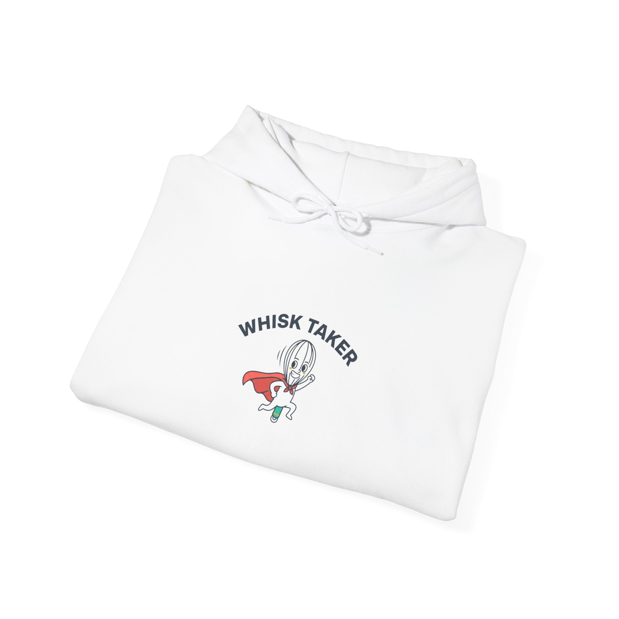 Whisk Taker Hoodie | kitchen pun minimalism, cooking humor