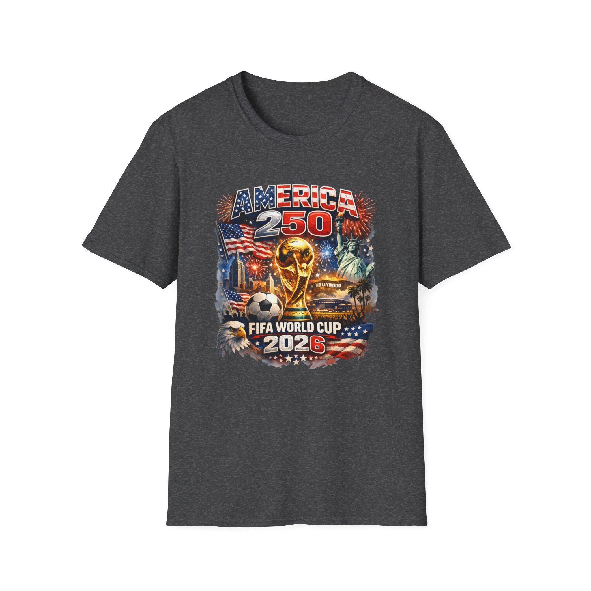 T-Shirt FIFA — America 250 World Cup 2026 Patriotic Soccer Celebration