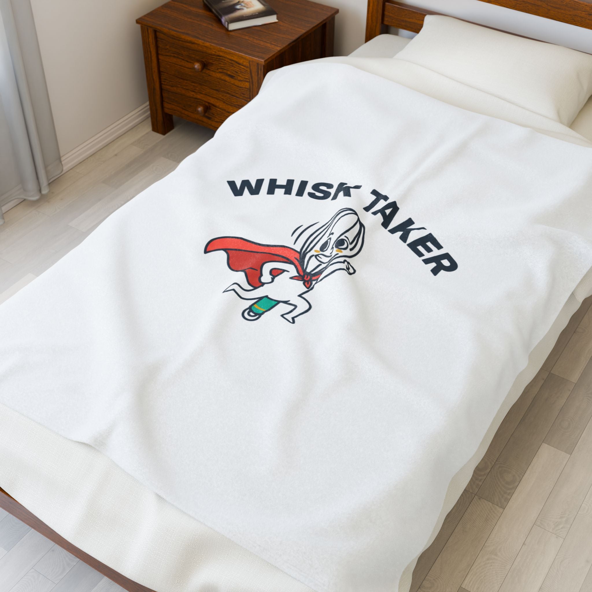 Whisk Taker Kitchen Towel | kitchen pun towel, cooking humor