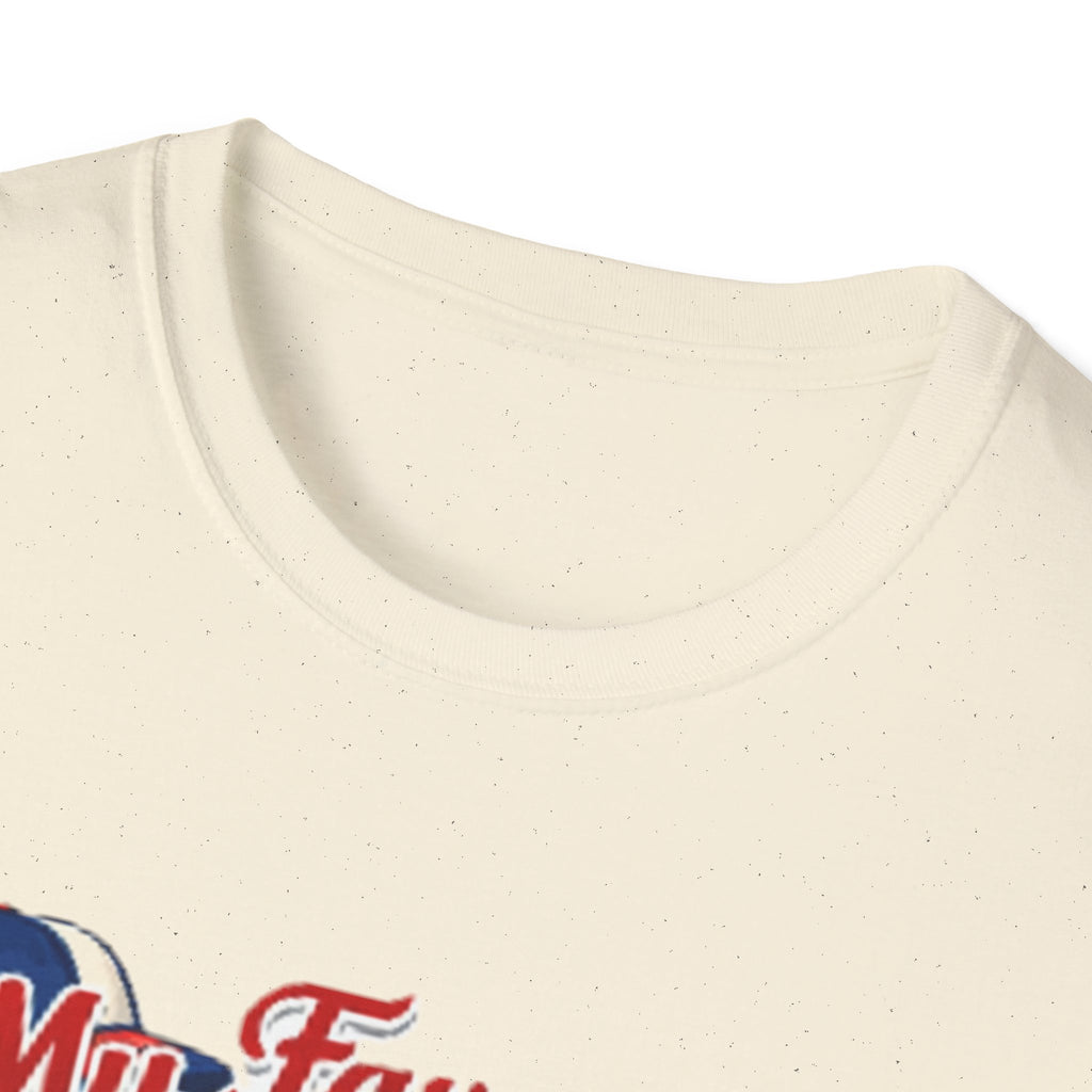 Baseball Mama T-Shirt — “My Favorite Baseball Player Calls Me Mama” Graphic Shirt