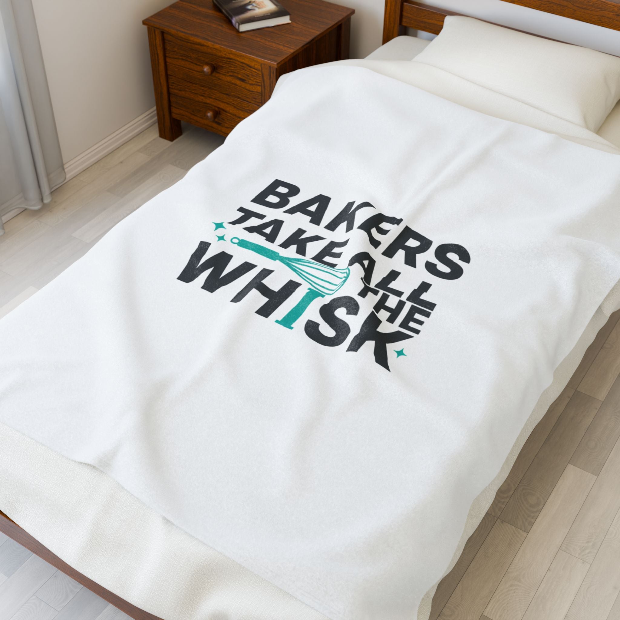 Bakers Take All The Whisk Towel | Kitchen Pun Minimalism, cooking humor