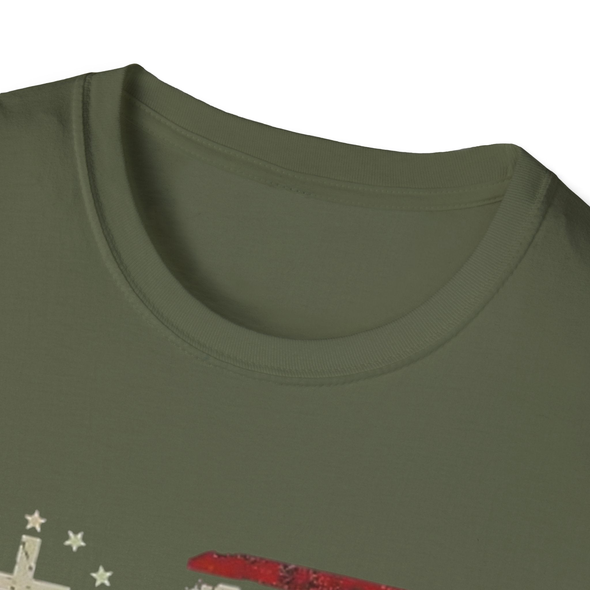 We The People Trust Jesus T-Shirt — Patriotic Christian Flag Tee