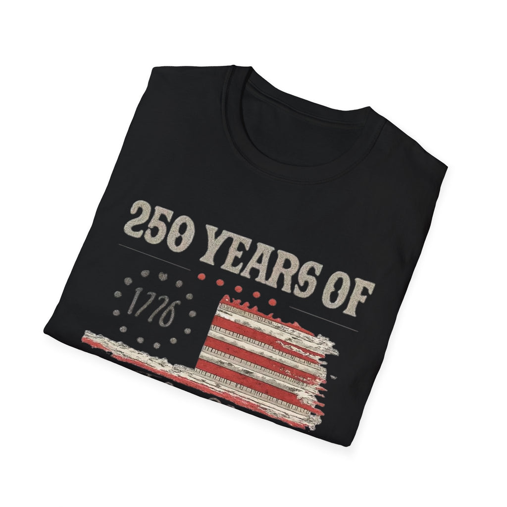 Freedom 250th Anniversary T-Shirt – "250 Years of Freedom" 1776 We the People Patriotic Tee