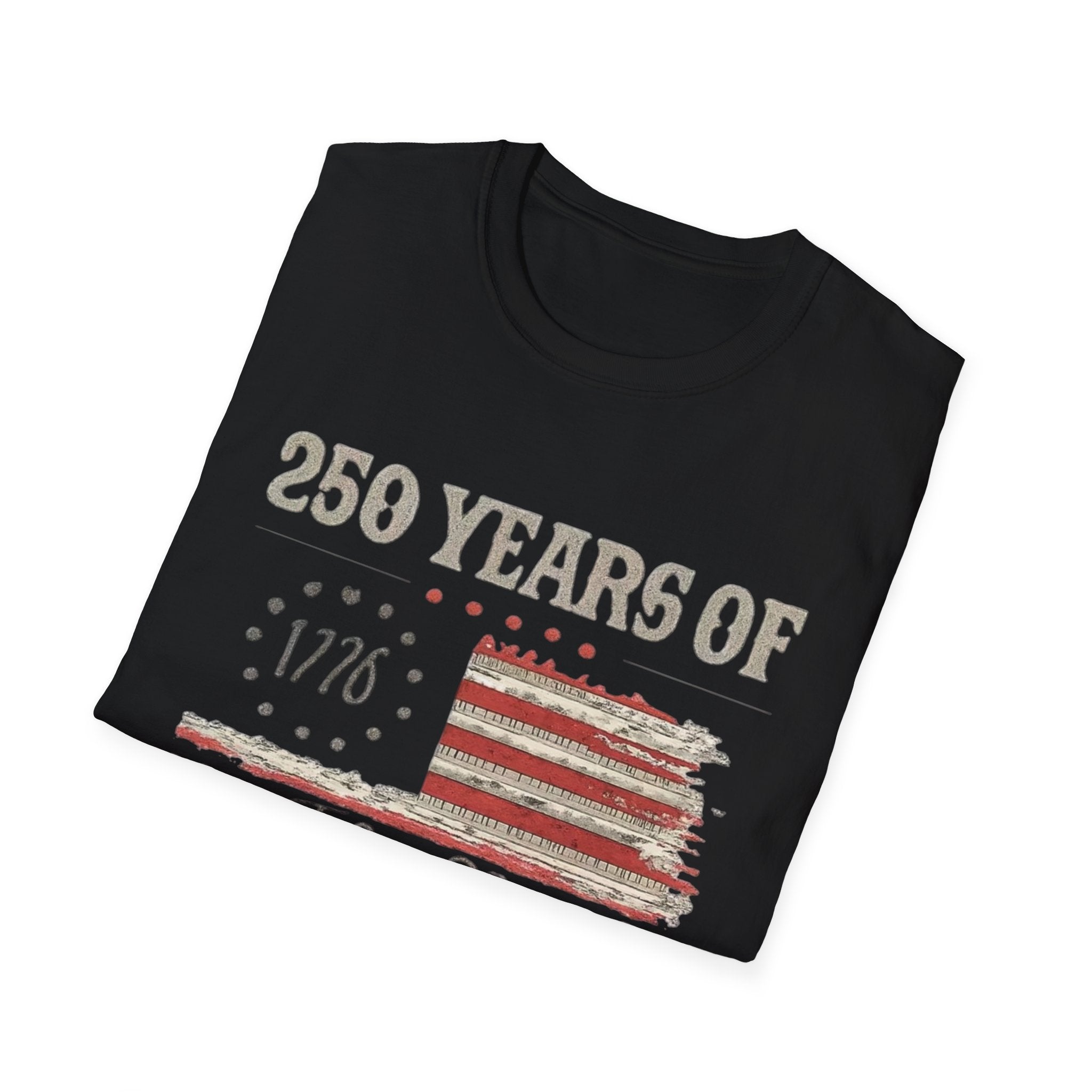 Freedom 250th Anniversary T-Shirt – "250 Years of Freedom" 1776 We the People Patriotic Tee