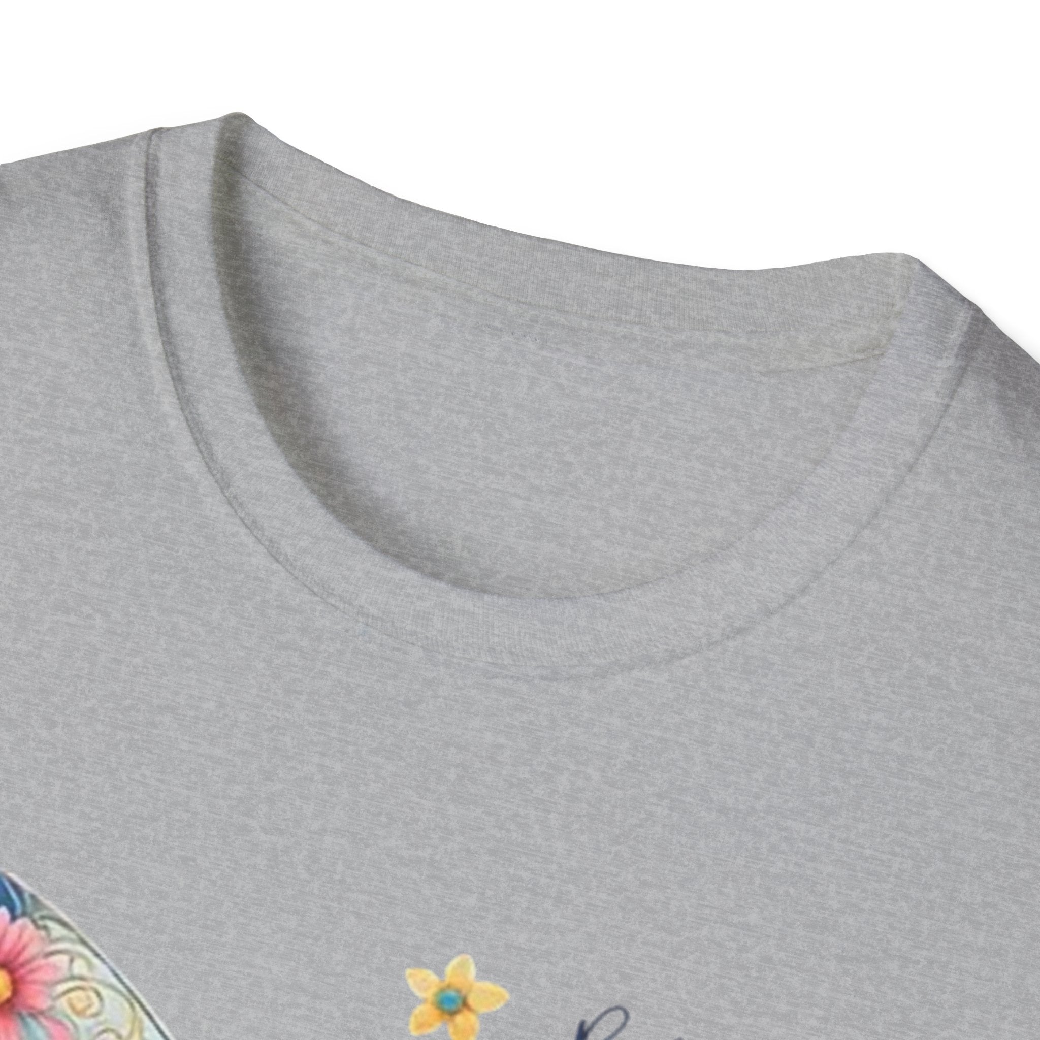 Butterfly Faith T-Shirt — "I am loved by God and held by Jesus and the Spirit" Christian Tee