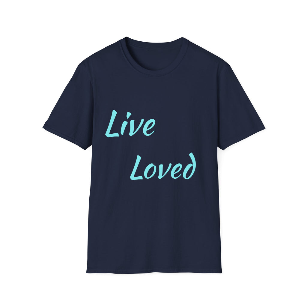 Live Loved T-Shirt — Inspirational Script Tee