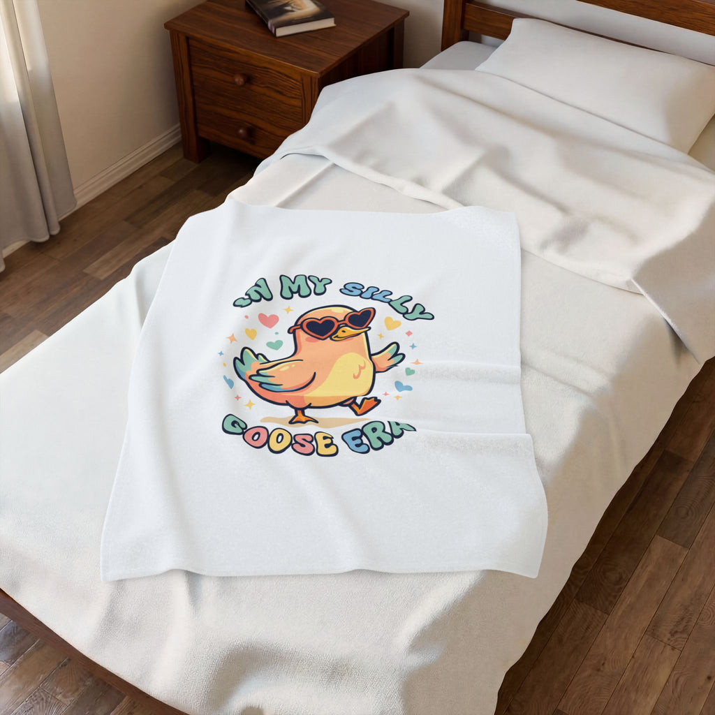 In My Silly Goose Era Blanket | silly goose, wholesome meme
