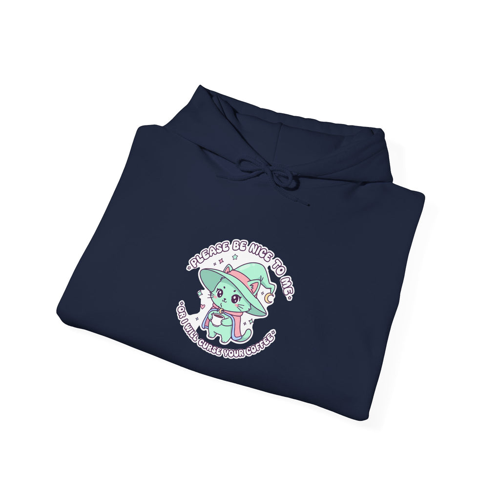 Kawaii Menace Mushroom Hoodie | soft threat, pastel kawaii