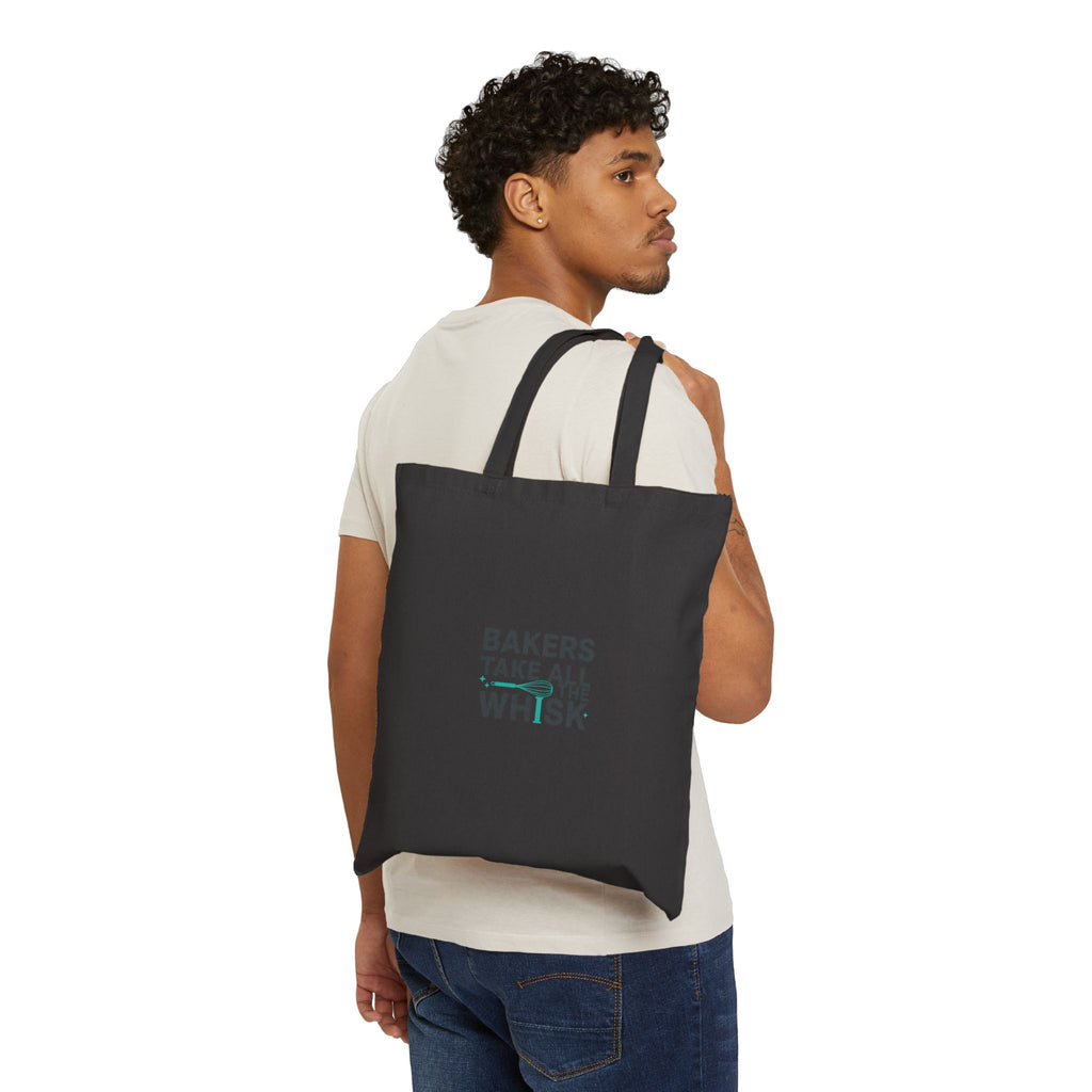 Bakers Take All The Whisk Tote | Kitchen Pun Minimalism, cooking humor