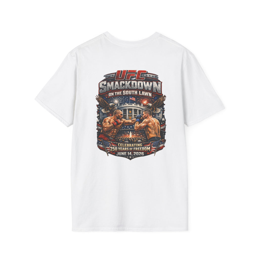UFC Smackdown 'On the South Lawn' T-Shirt — June 14, 2026 Event Tee