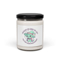 Cute Menacing Kawaii Witch Candle, Soy 9oz | Soft Threat pastel sass