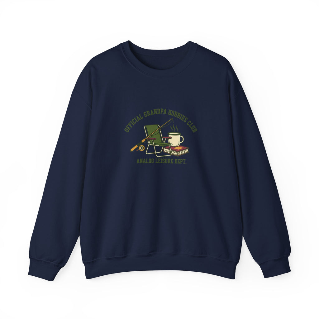 Official Grandpa Hobbies Club Sweatshirt | retro fishing, country core