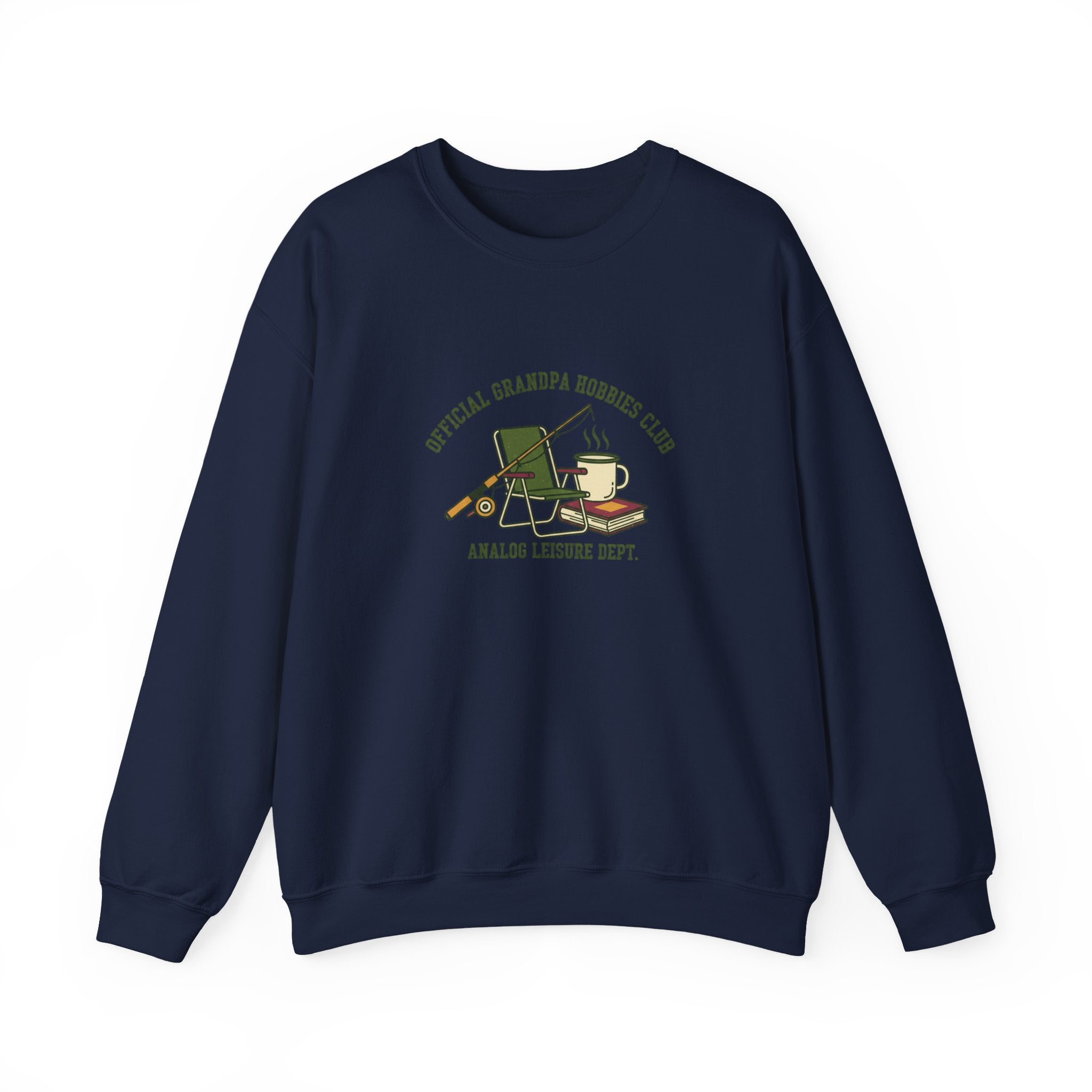 Official Grandpa Hobbies Club Sweatshirt | retro fishing, country core