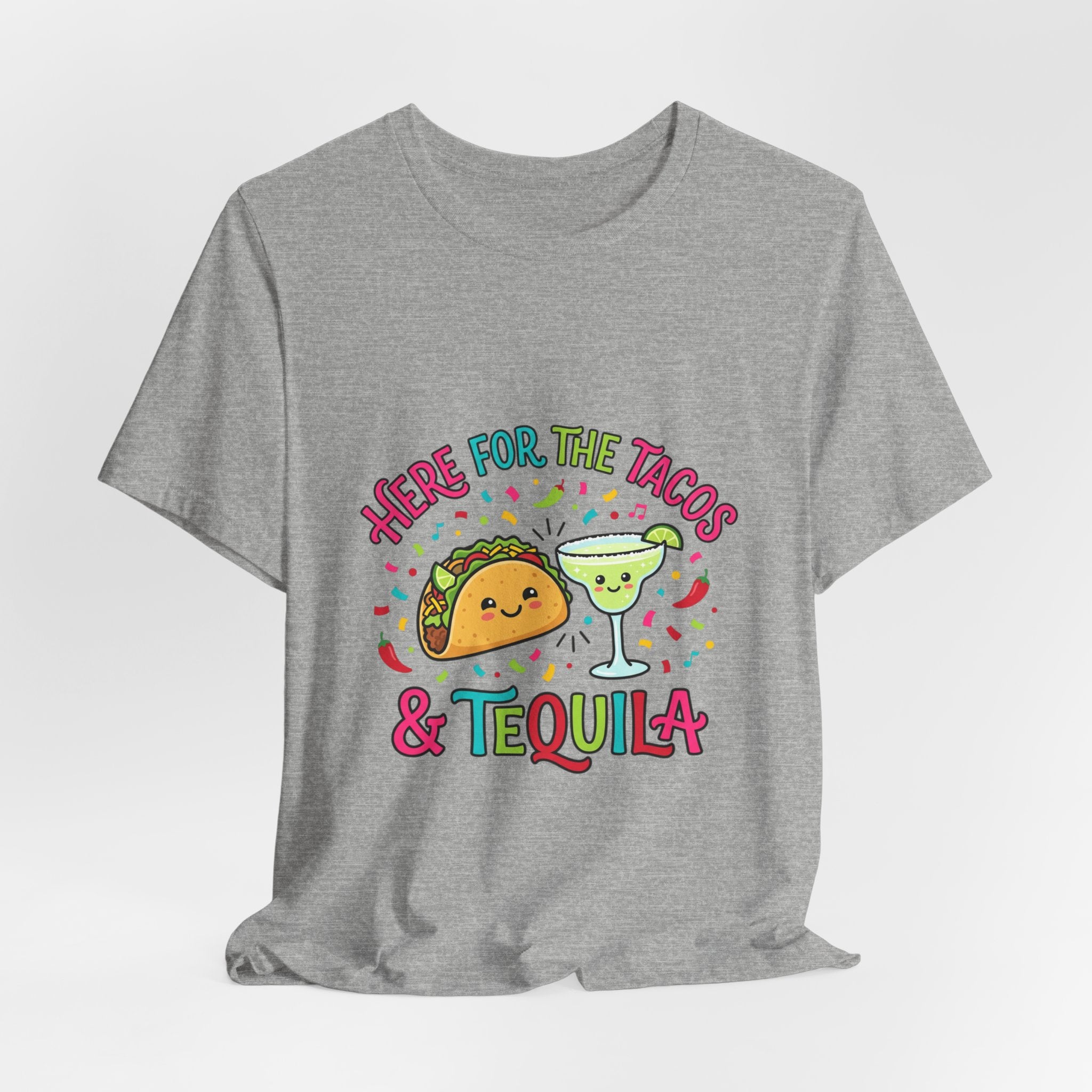 Here for the Tacos & Tequila Tee | Cinco de Mayo fiesta shirt