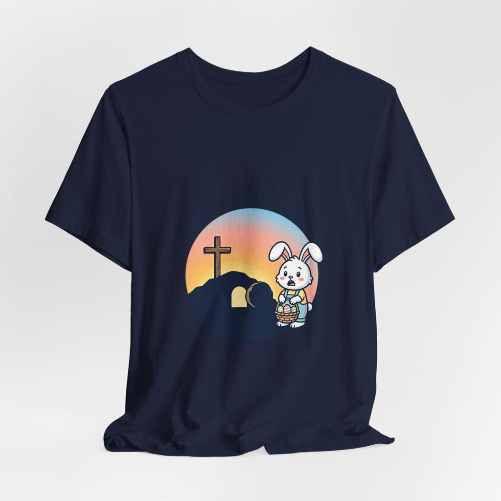 He Is Risen 'Silly Rabbit' Christian Easter Shirt | Faith-Based Humor