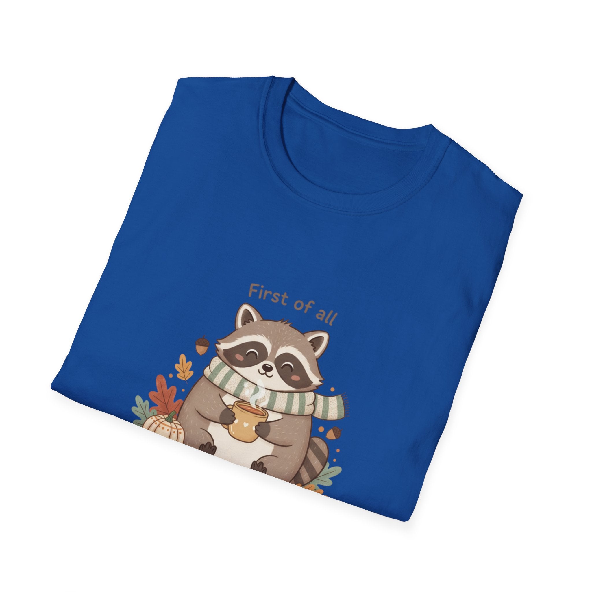 Cozy Raccoon Autumn Shirt | I'm a delight tee