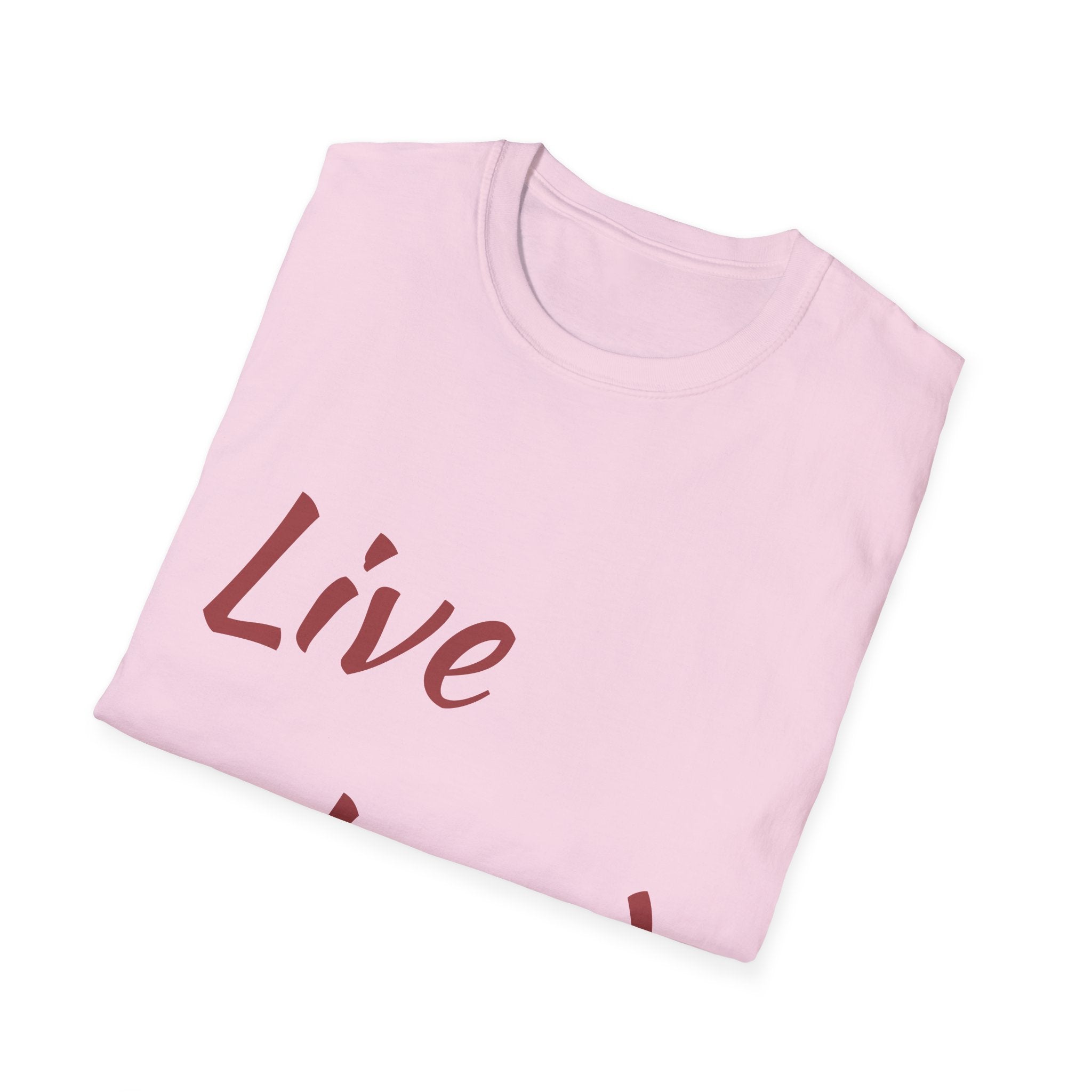 Live Loved T-Shirt — Inspirational Script Tee