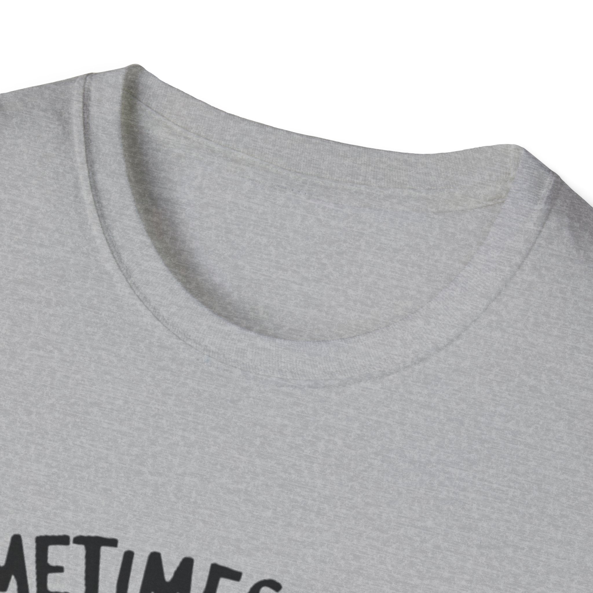 Funny Cat T-Shirt — "Sometimes I Talk To Myself, Then We Both Laugh" Graphic Tee