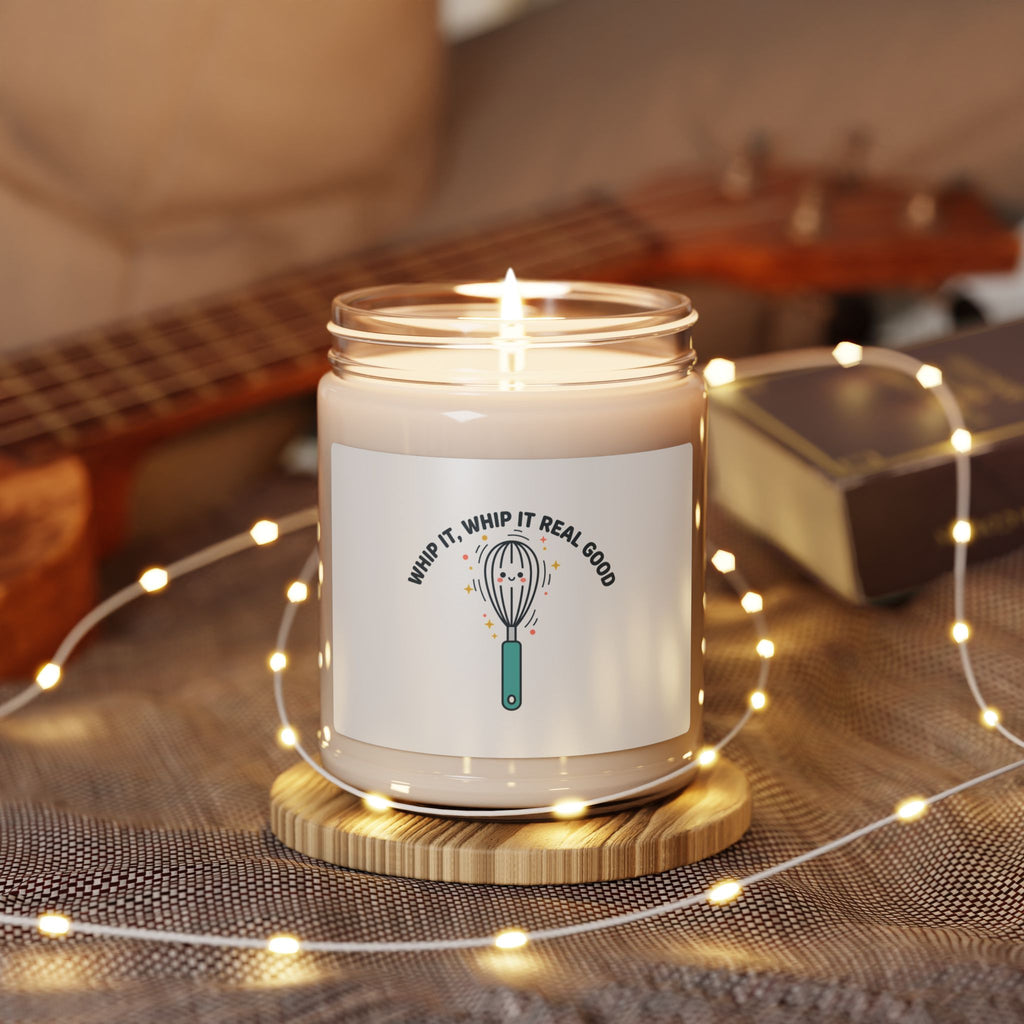 Whip It Whip It Real Good Candle | Soy Candle, Kitchen Pun Minimalism