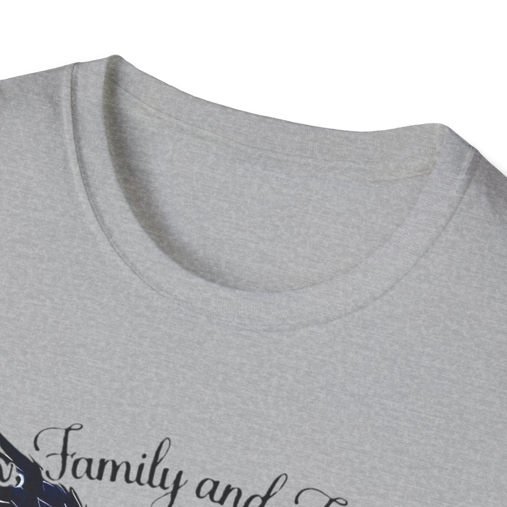 USA Eagle T-Shirt — Patriotic Bald Eagle with American Flag Text