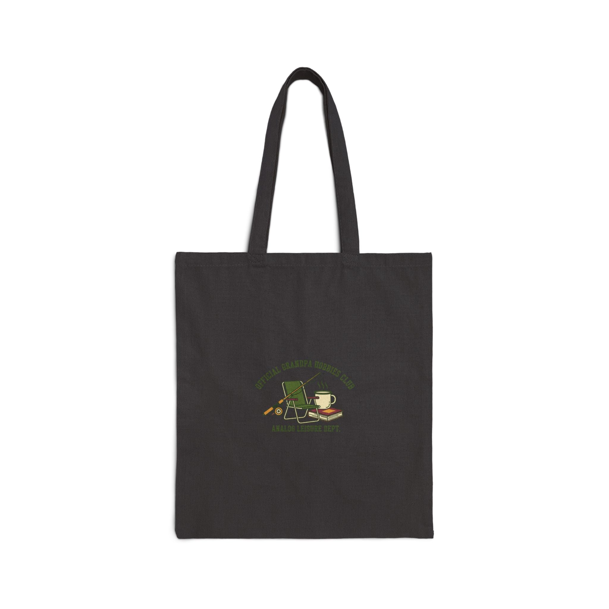 Retro Fishing Club Tote | grandpa core, vintage wildlife canvas