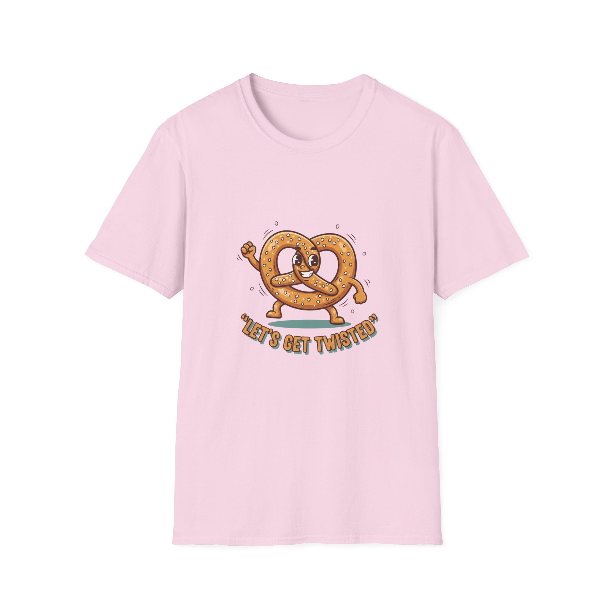 Let’s Get Twisted Pretzel T-Shirt — Funny Snack Lover Tee