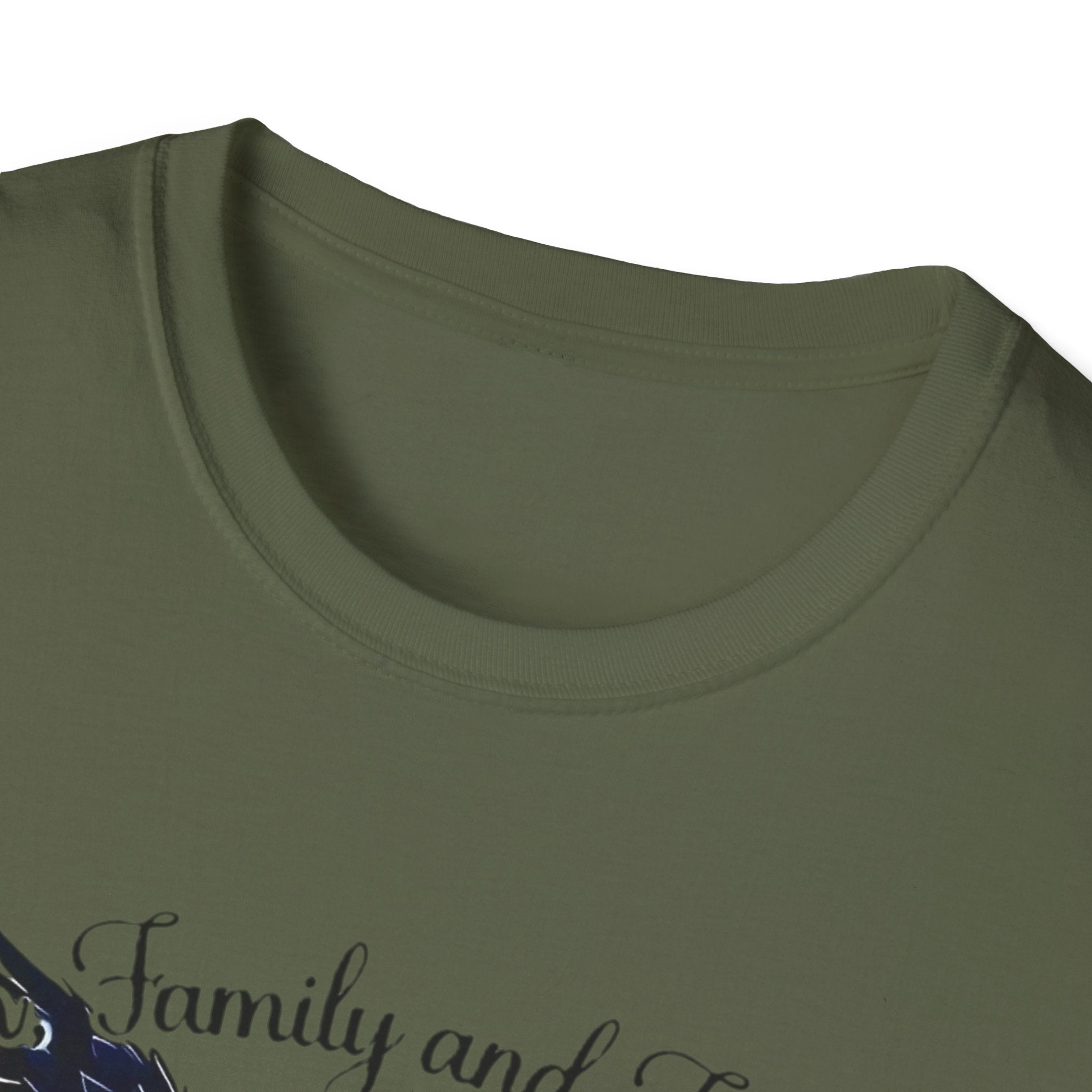 USA Eagle T-Shirt — Patriotic Bald Eagle with American Flag Text