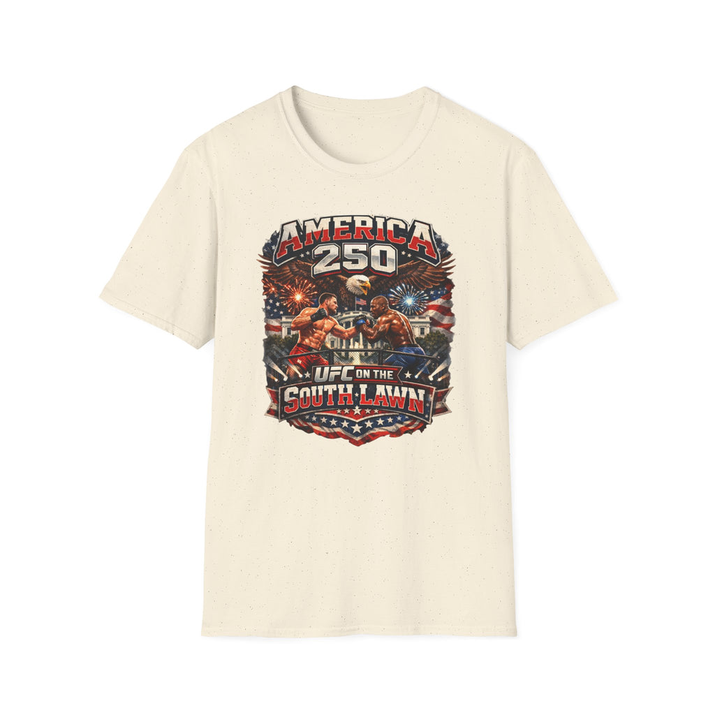 T-Shirt — America 250 Patriotic UFC Fireworks Design