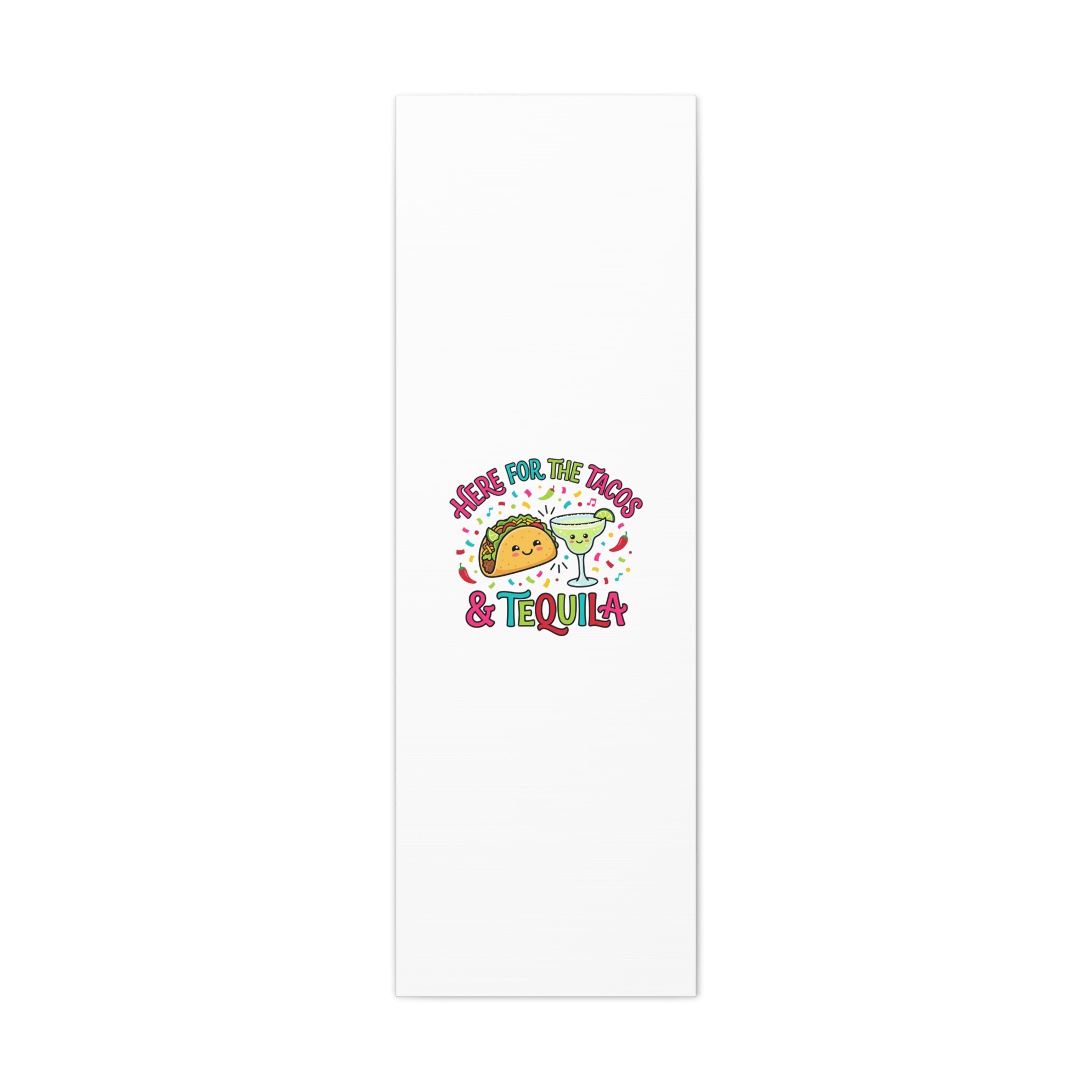 Here for the Tacos & Tequila Canvas | Cinco de Mayo fiesta decor