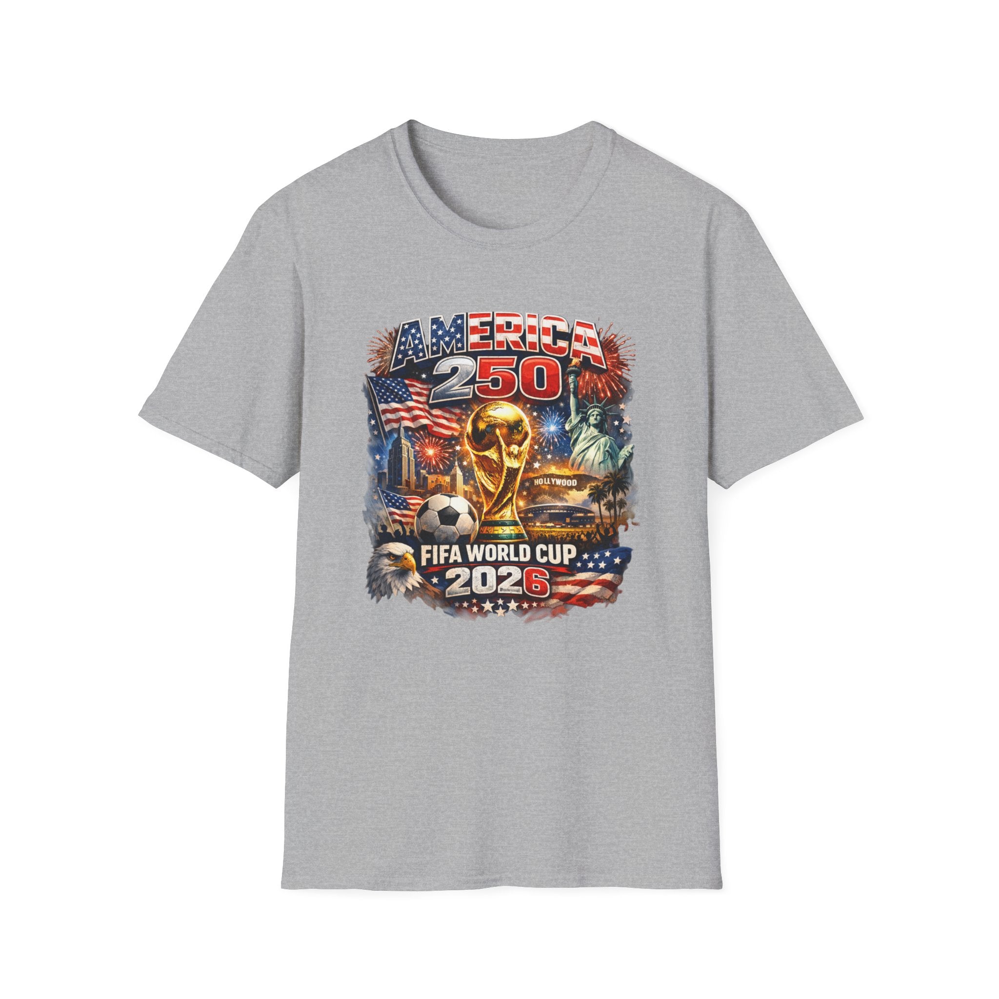 T-Shirt FIFA — America 250 World Cup 2026 Patriotic Soccer Celebration