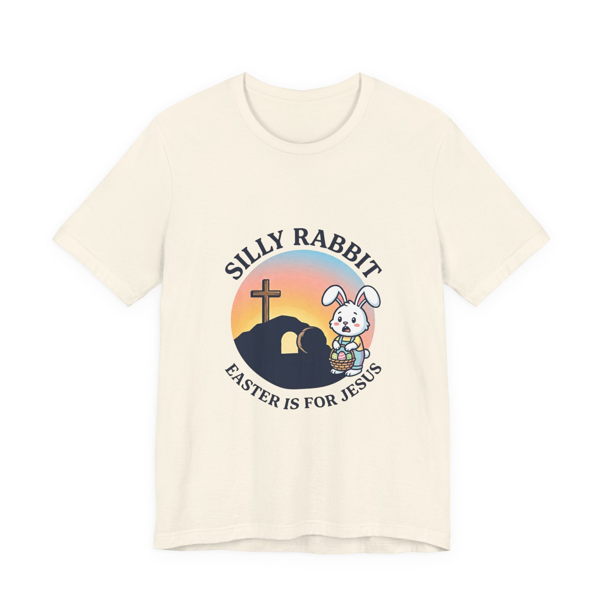 He Is Risen 'Silly Rabbit' Christian Easter Shirt | Faith-Based Humor