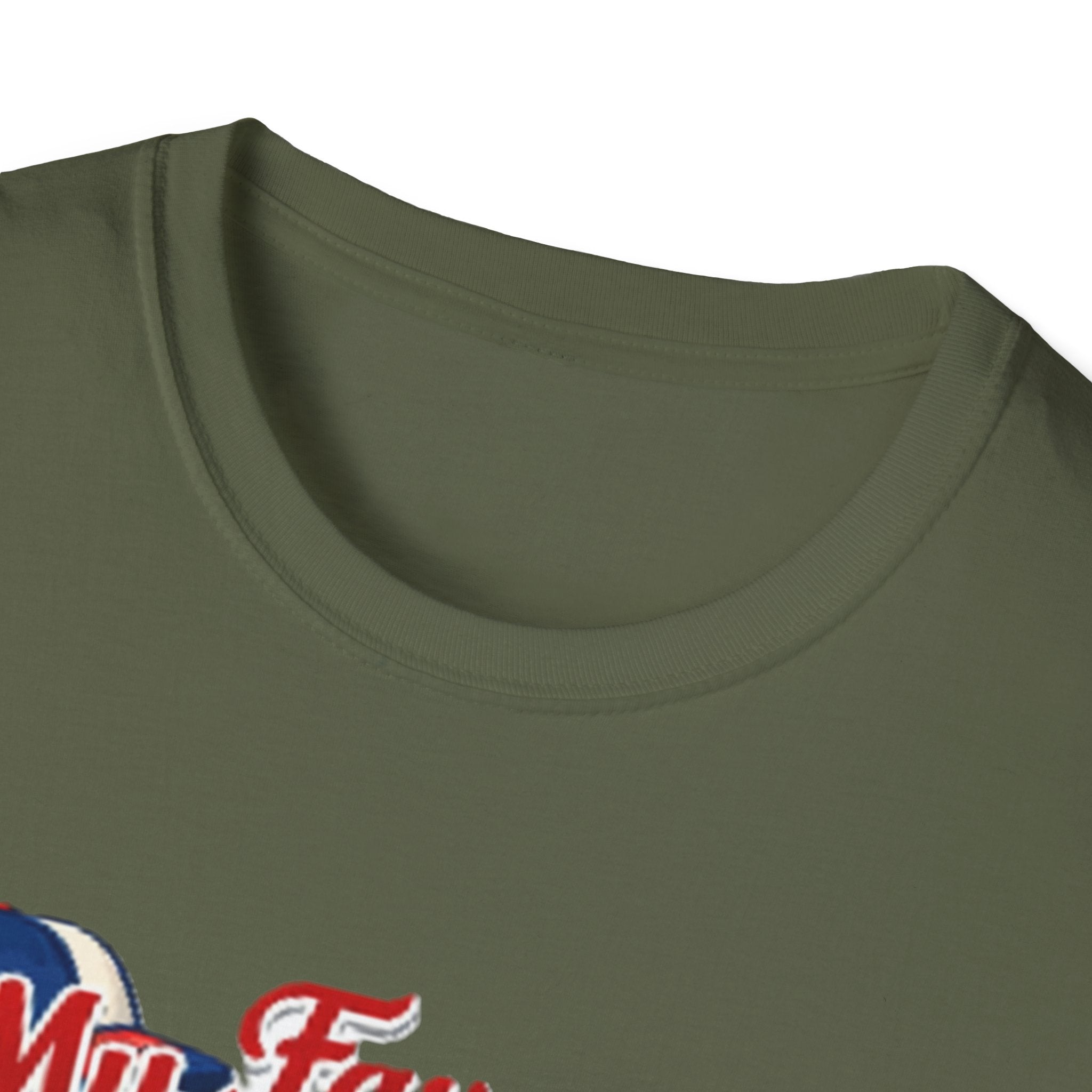 Baseball Mama T-Shirt — “My Favorite Baseball Player Calls Me Mama” Graphic Shirt