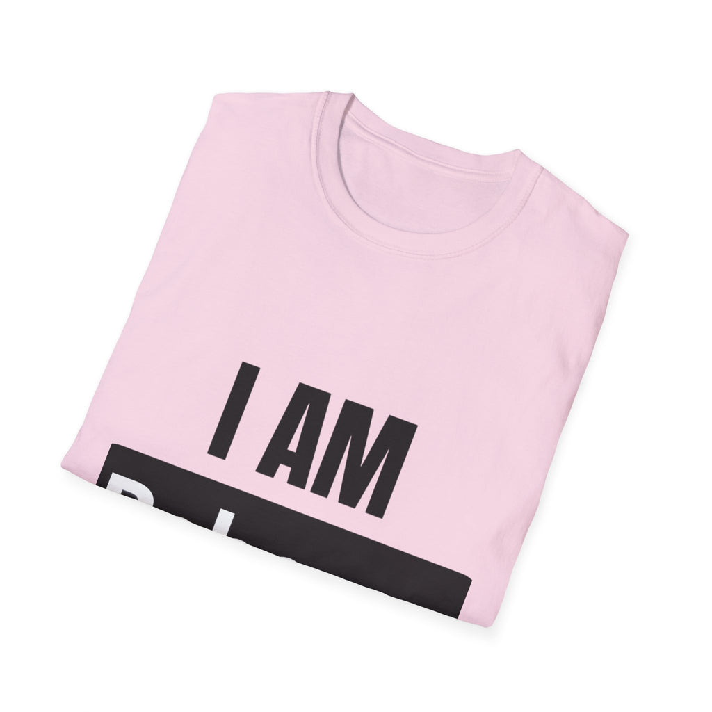 I AM Rebecca T-Shirt — Personalized Name Tee, Bold Statement Shirt for Women & Men