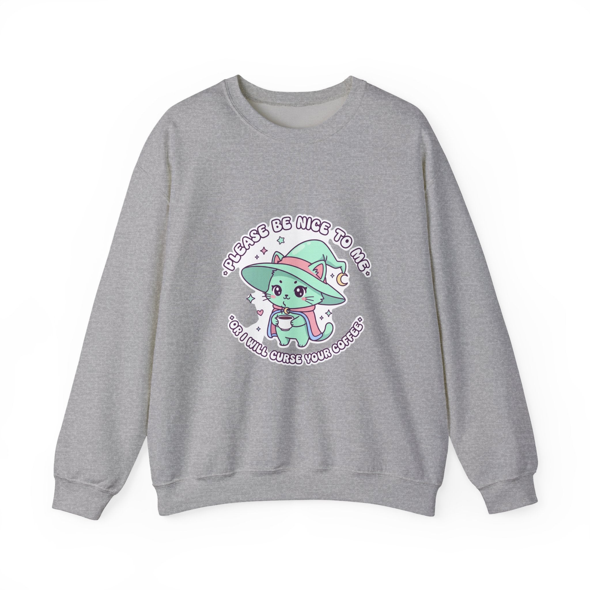 Please Be Nice To Me Sweatshirt | Soft Threat kawaii menacing pastel